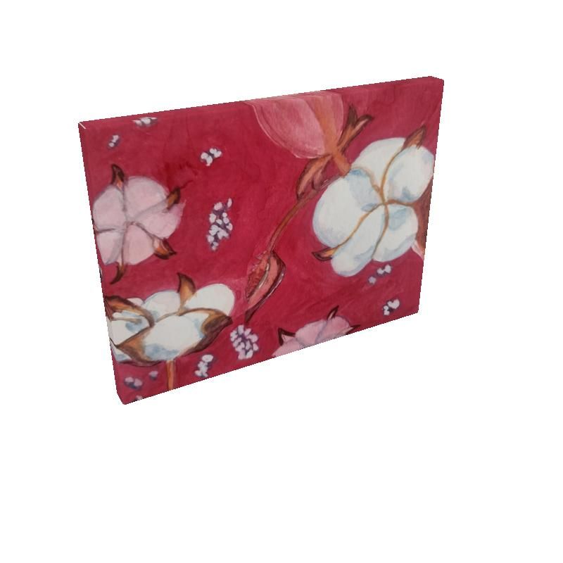 Owu Cotton Fields Canvas Print