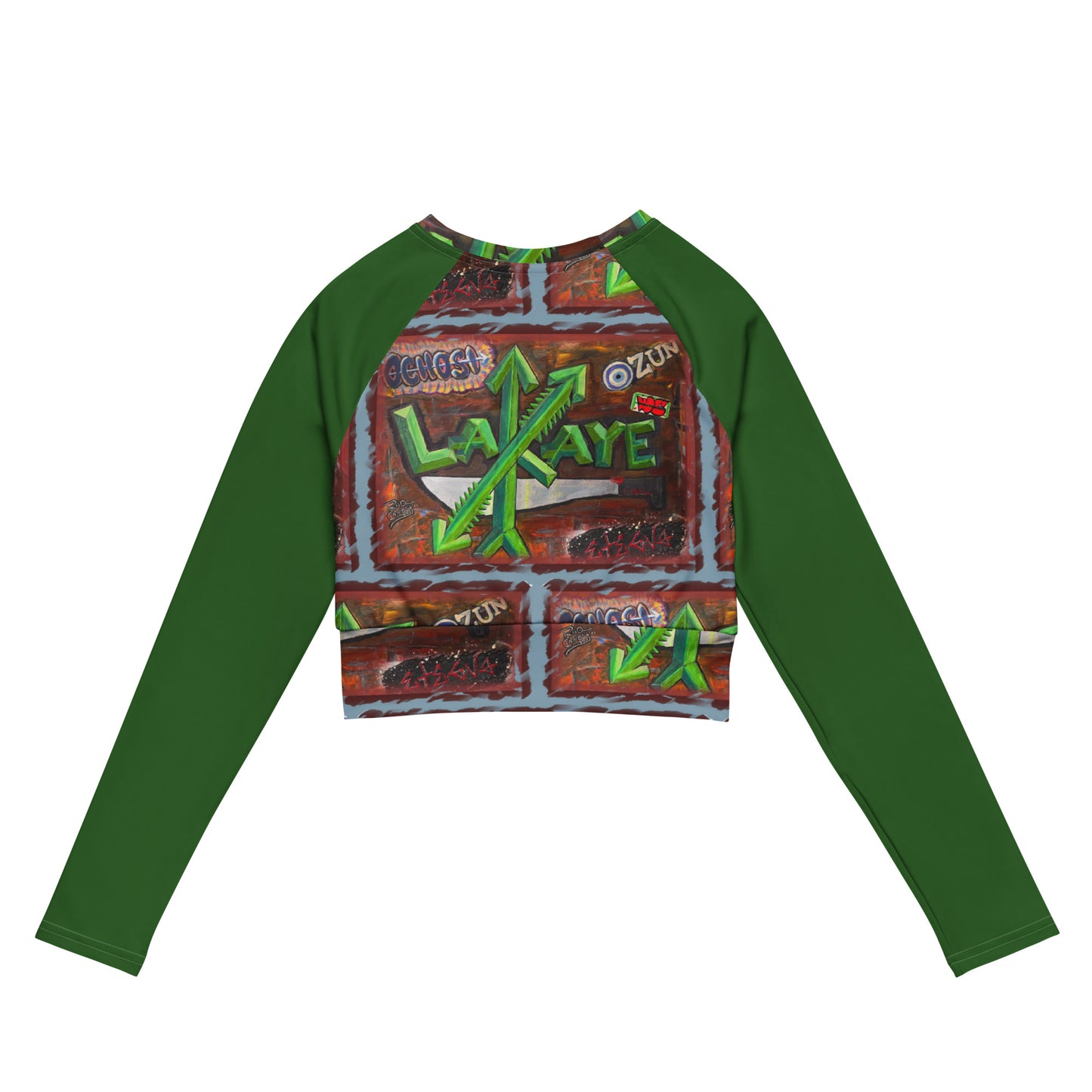 Warrior Crew (WC) Long-Sleeve Crop Top