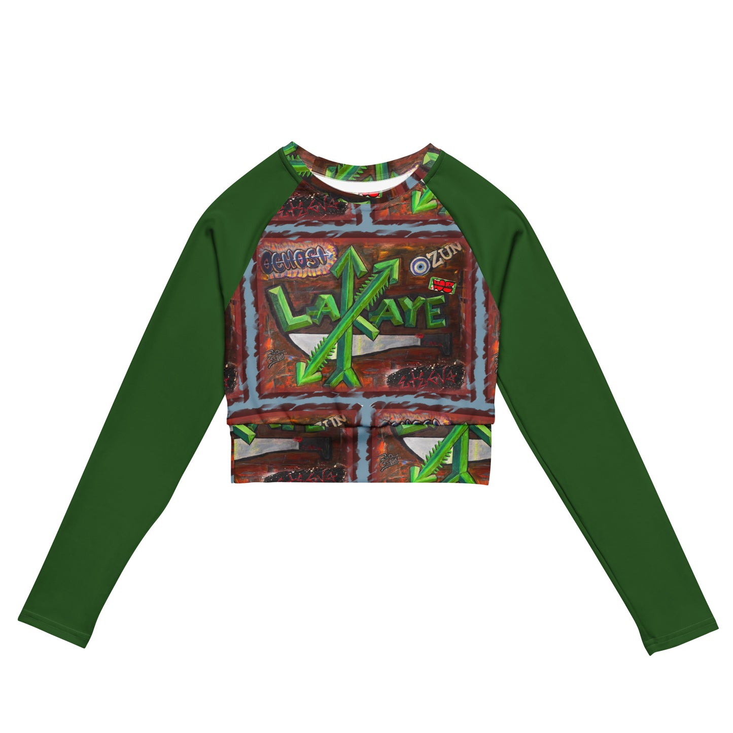 Warrior Crew (WC) Long-Sleeve Crop Top