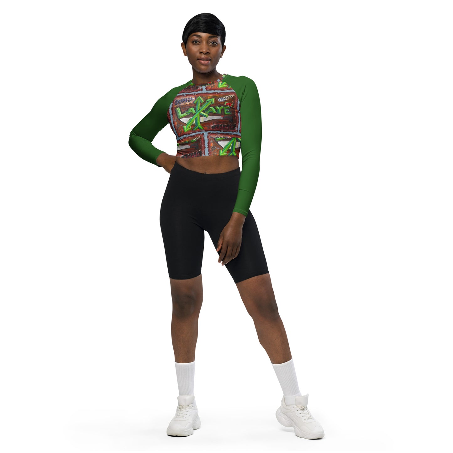 Warrior Crew (WC) Long-Sleeve Crop Top