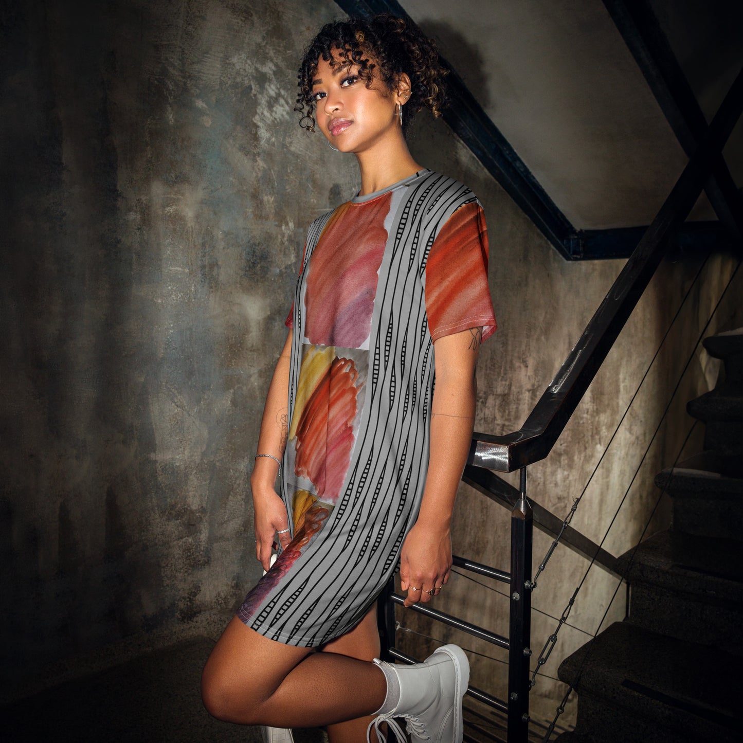 Yansa T Shirt Dress