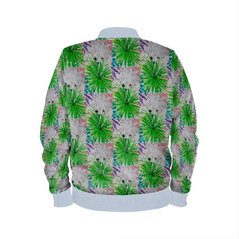 Esu Chaos Men's Bomber Jacket Mostly Green