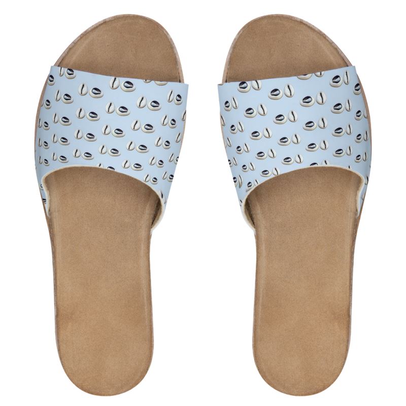 Chanclas Caracol de Yemaya de Piel