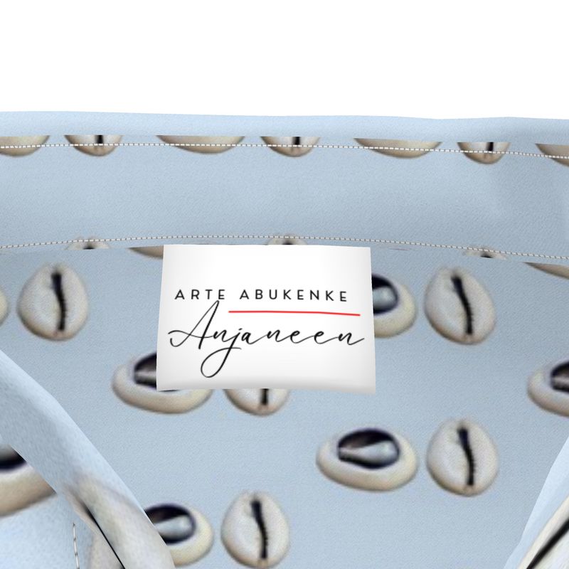 Caracol de Yemaya Baby Blue Men's Shirt