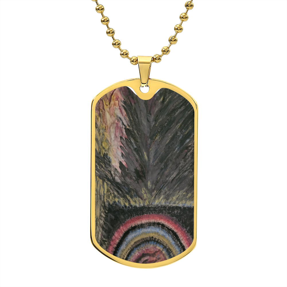 Ogun Speaks Dog Tag