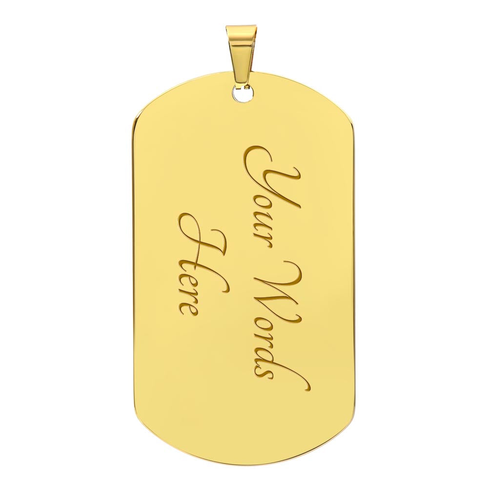 Ogun Speaks Dog Tag
