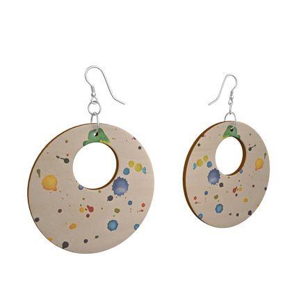 Ire Blessings Wooden Earrings