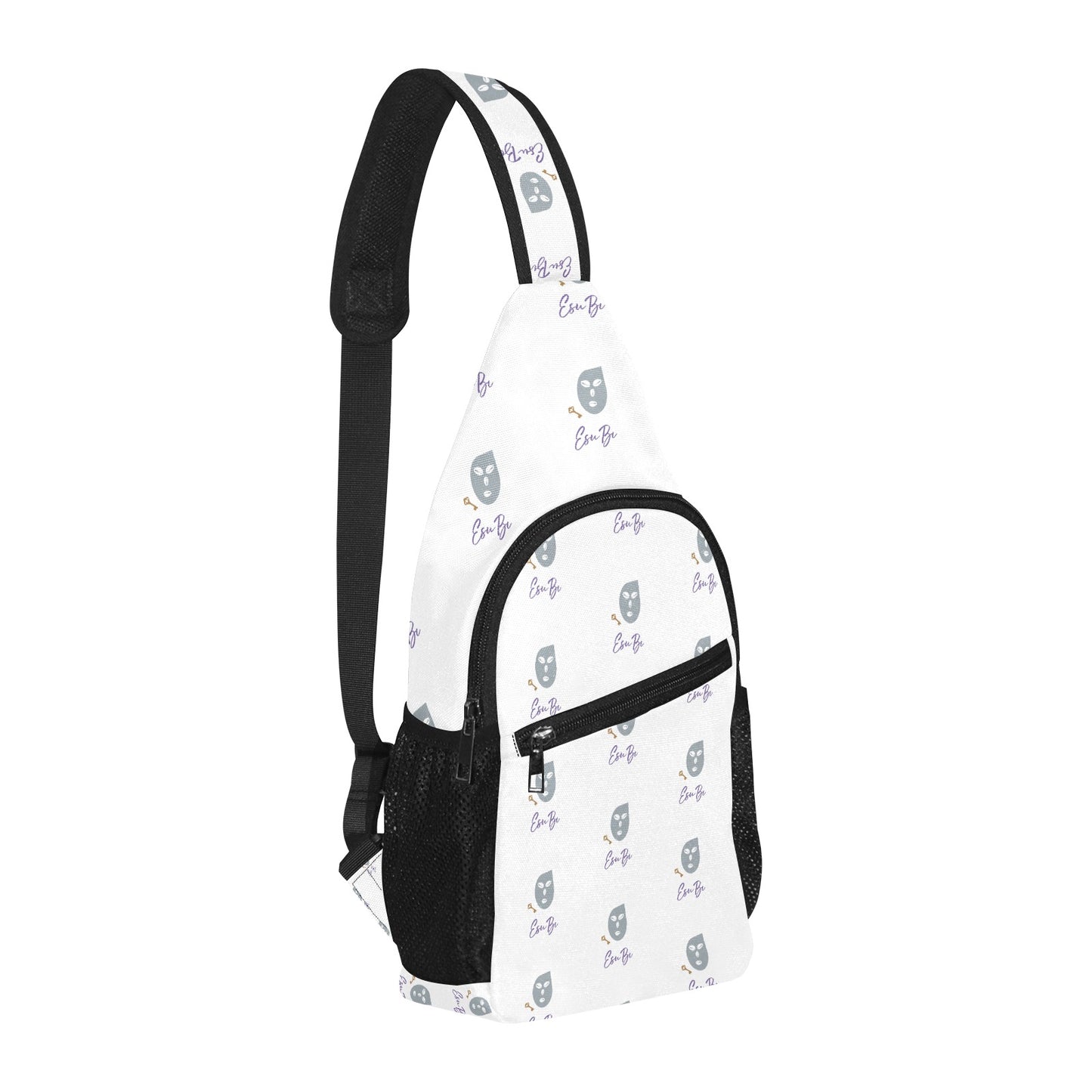 EsuBi White Chest Bag