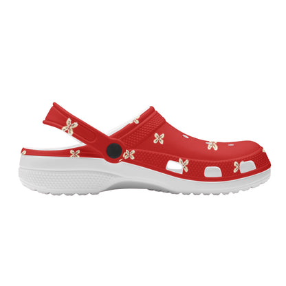 Exu @ Xroads Men's Red Clogs