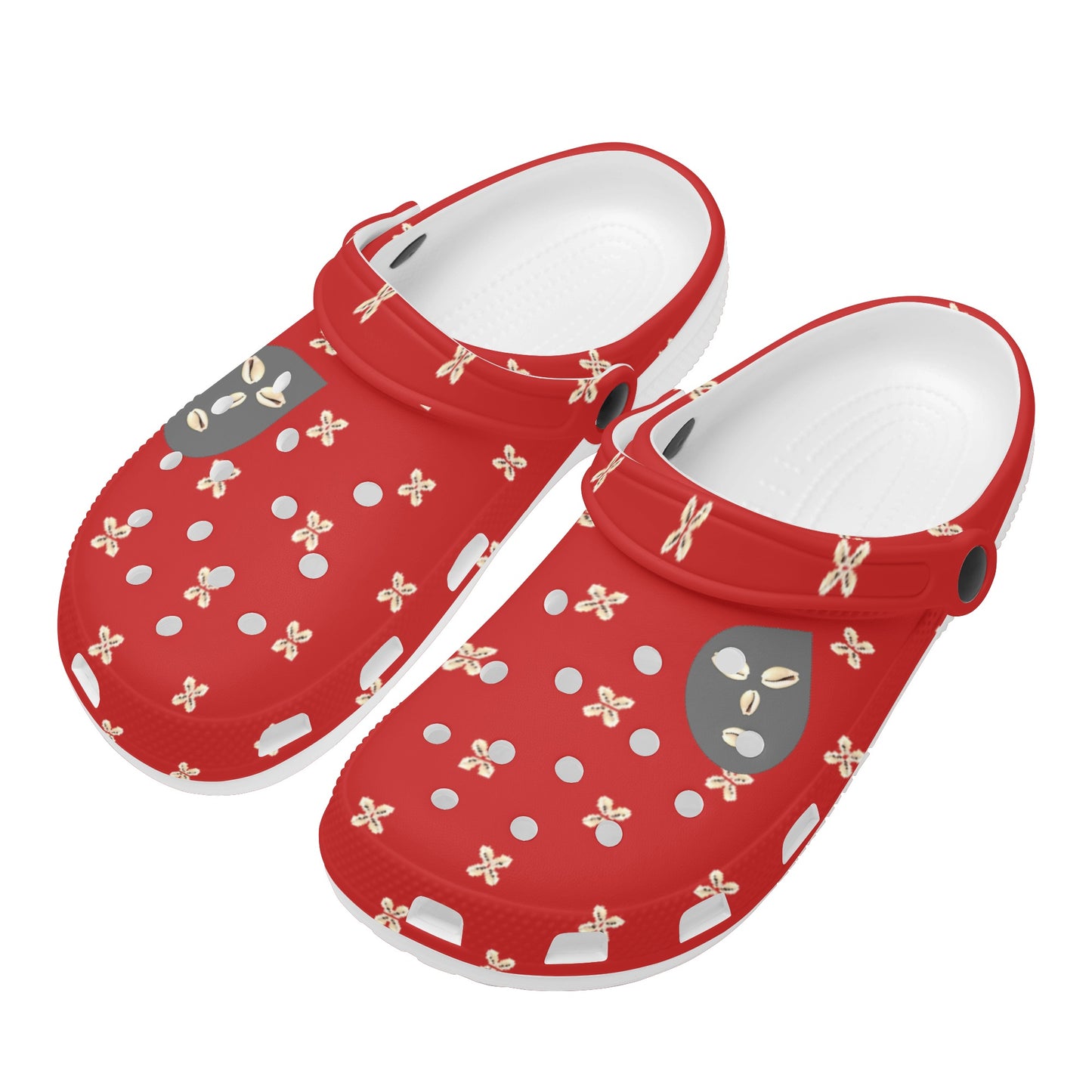 Exu @ Xroads Men's Red Clogs