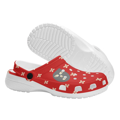 Exu @ Xroads Men's Red Clogs