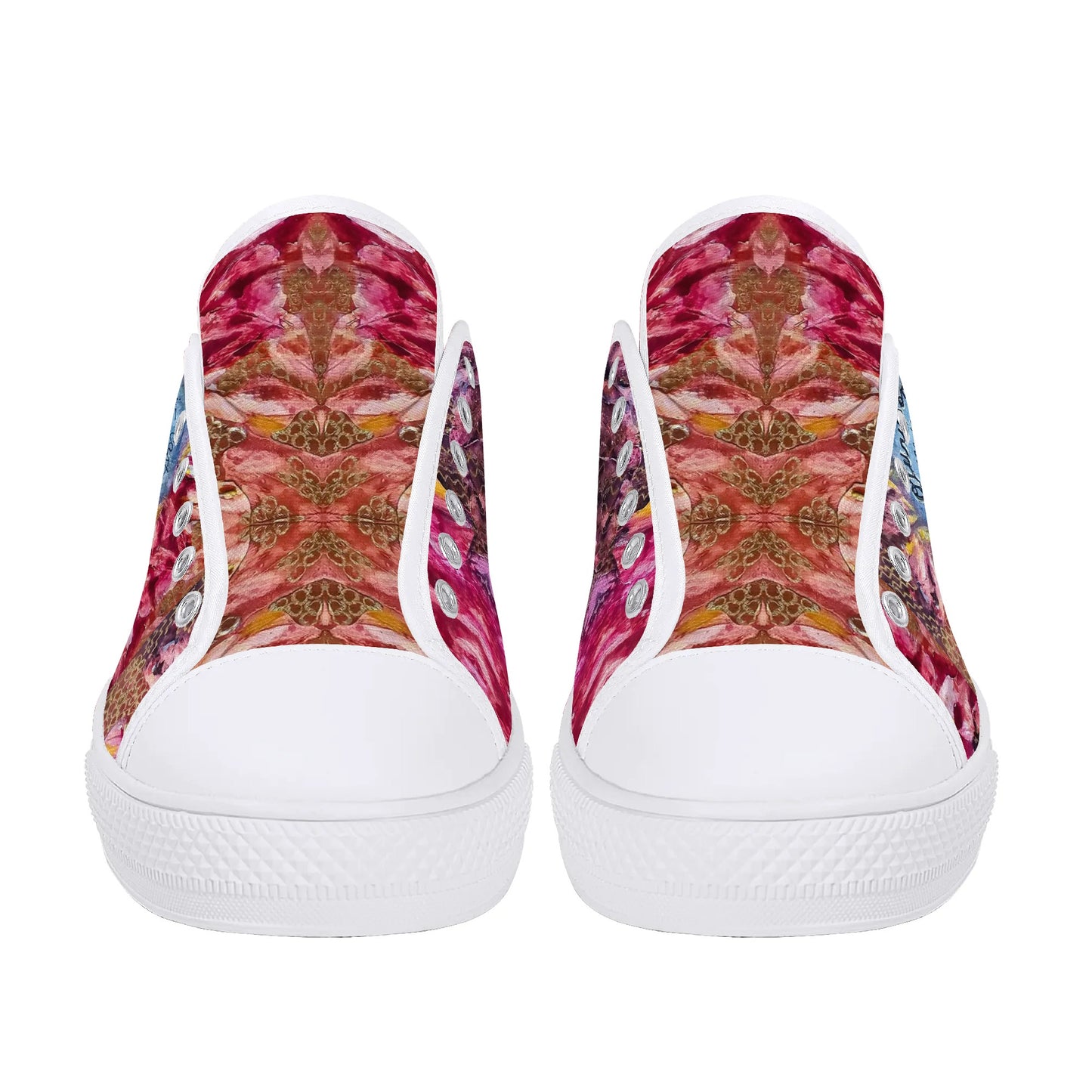 Oturupon Womens Low Top Canvas Sneakers