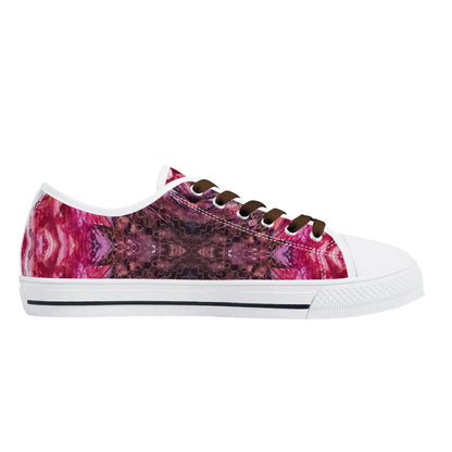 Oturupon Womens Low Top Canvas Sneakers