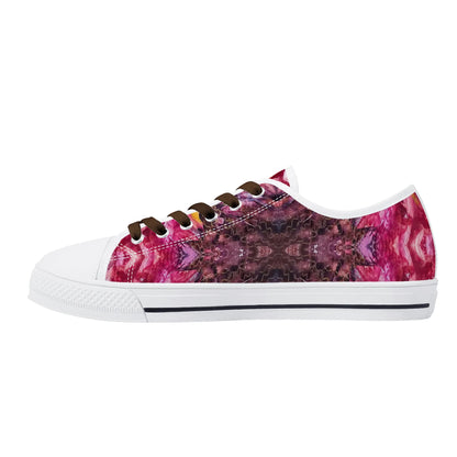 Oturupon Womens Low Top Canvas Sneakers