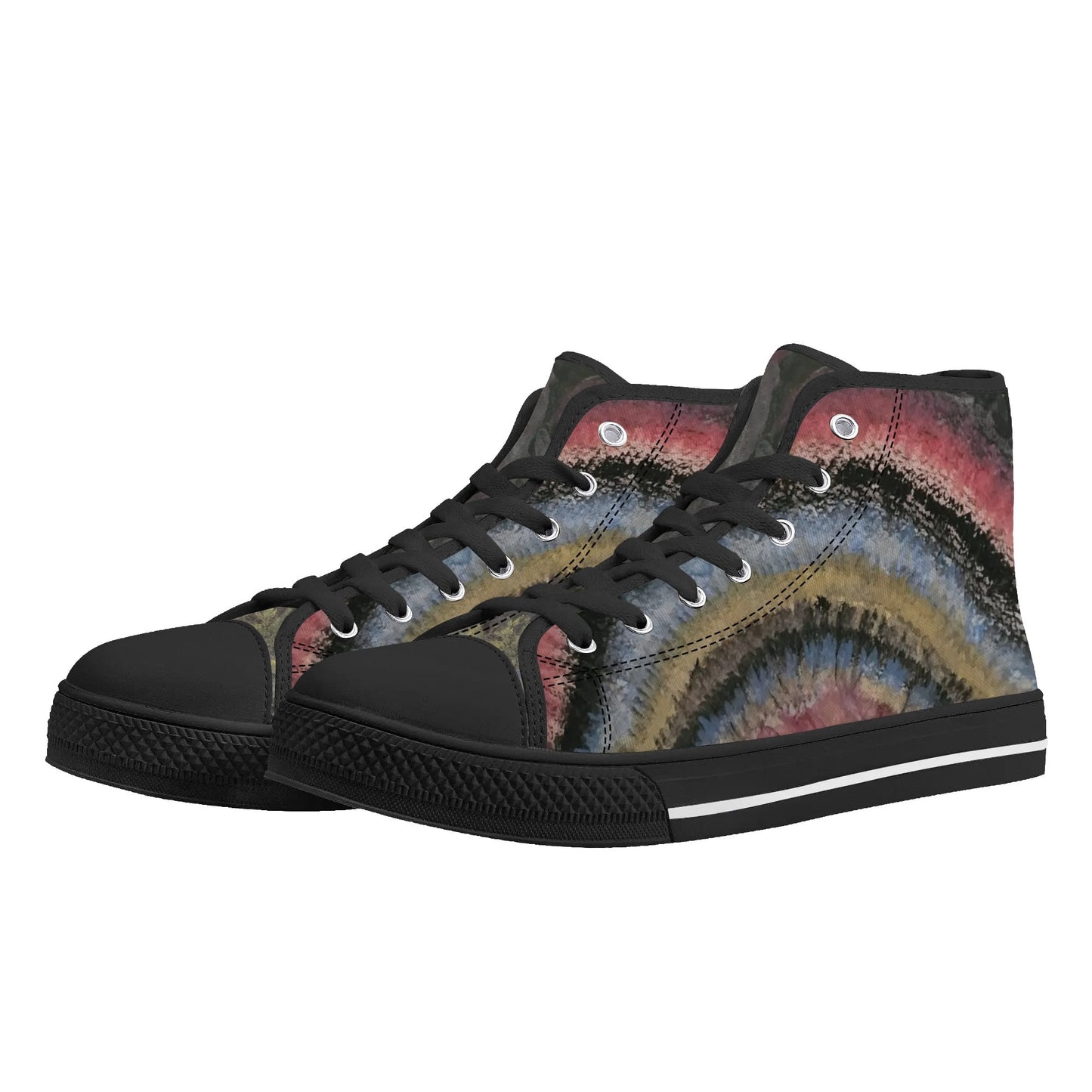 Ogun Speaks Womens High Top Canvas Sneaker