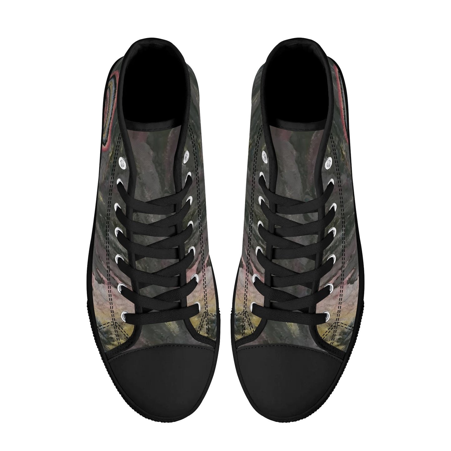 Ogun Speaks Womens High Top Canvas Sneakers