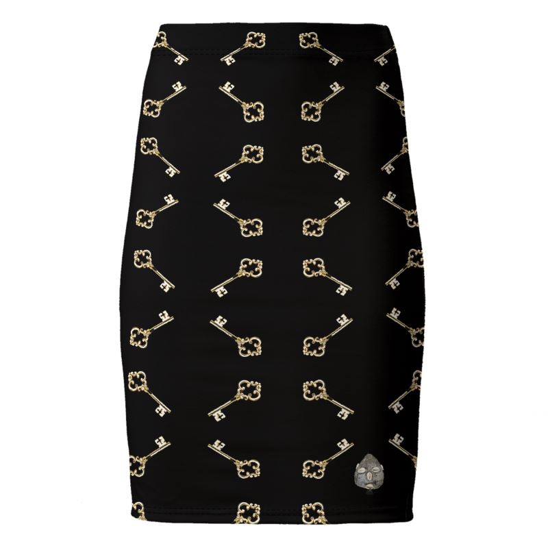 Llave de Eleguá Pencil Skirt