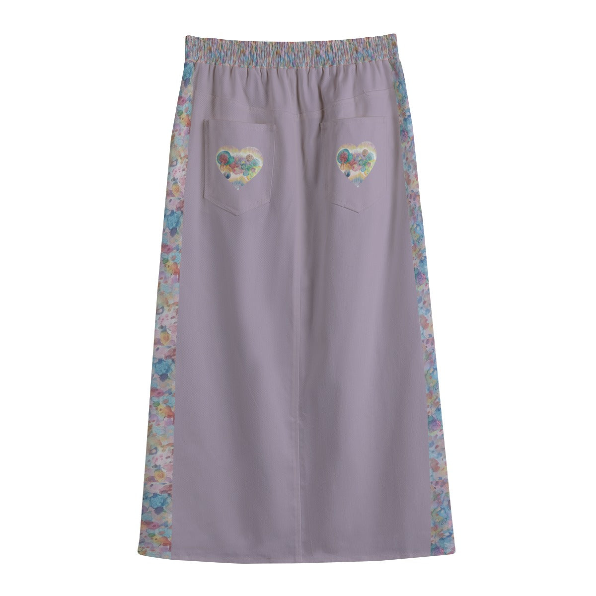 Egun Masquerade Cotton Slit Skirt