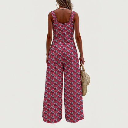 201 Birds, Too! Wide-Leg Jumpsuit