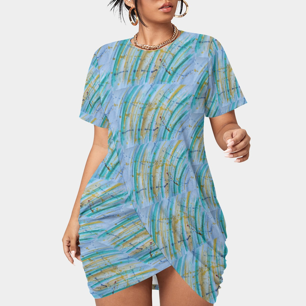 Amor Toxico Draped Tunic