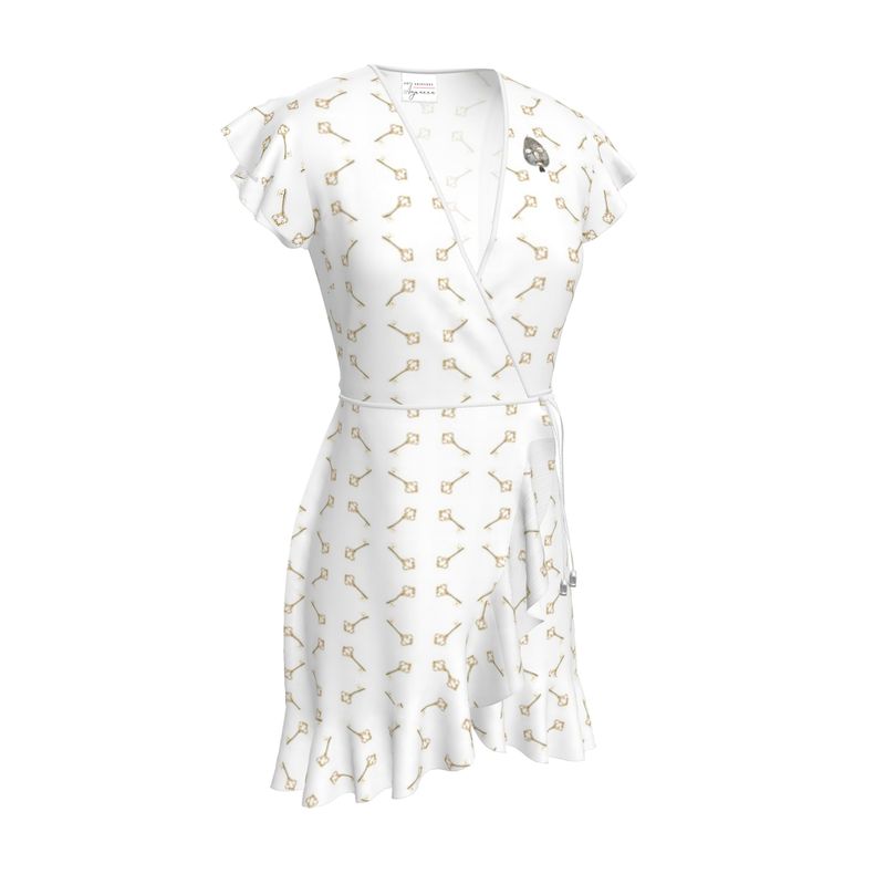 Llave de Elegua Tea Dress (white)