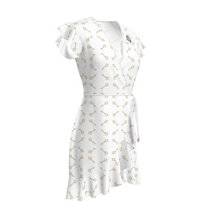 Llave de Elegua Tea Dress (white)