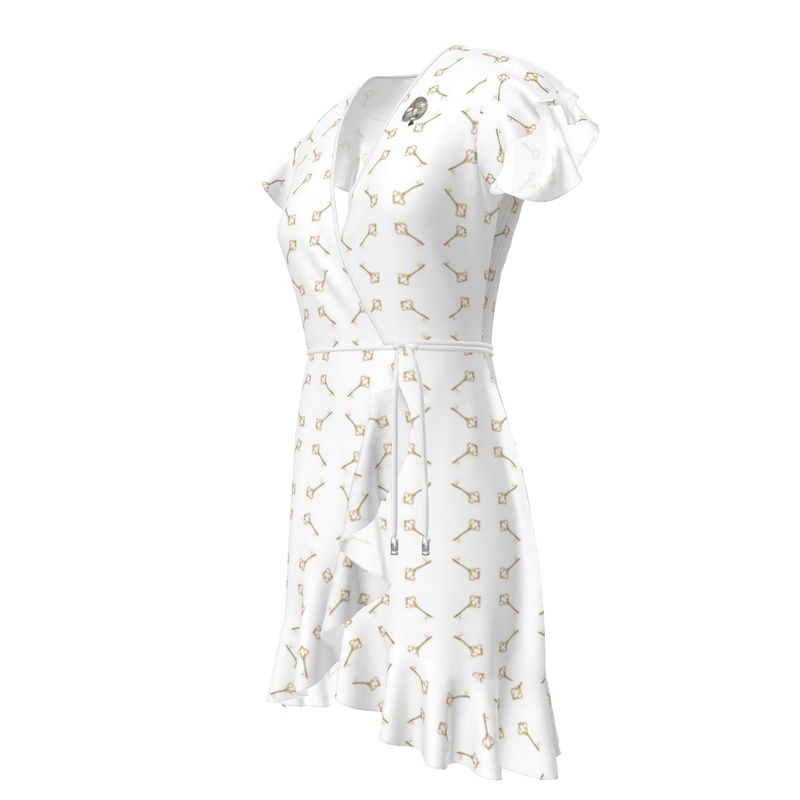 Llave de Elegua Tea Dress (white)