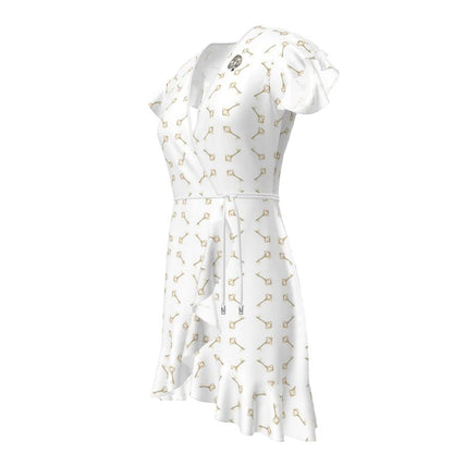 Llave de Elegua Tea Dress (white)