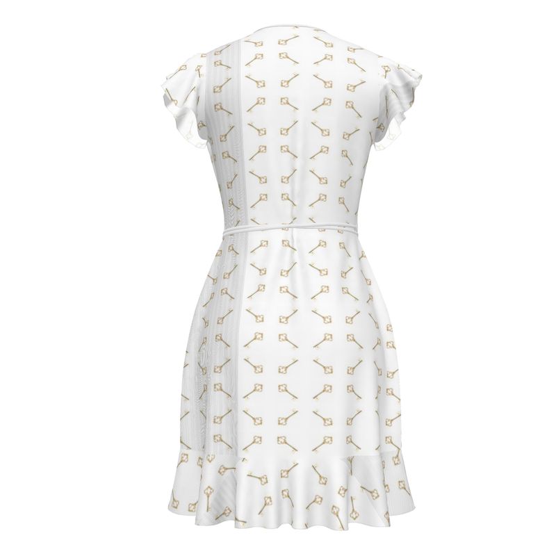 Llave de Elegua Tea Dress (white)