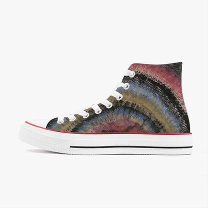 Ogun Speaks High-Top Canvas Shoes