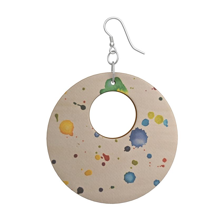 Ire Blessings Wooden Earrings