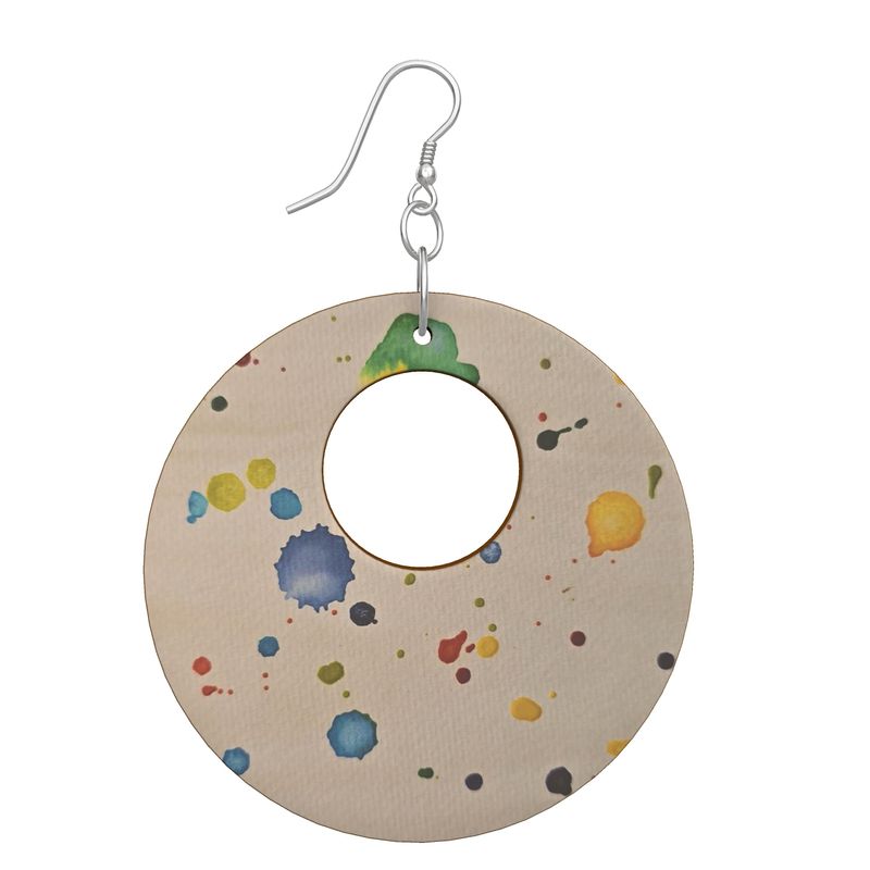 Ire Blessings Wooden Earrings