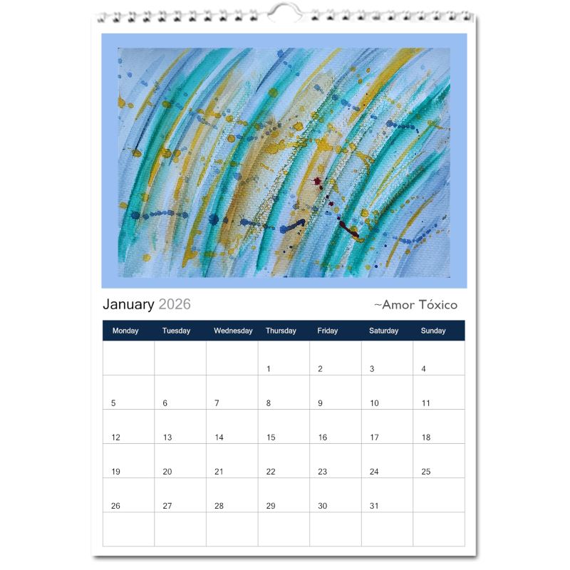 2026 A Year in Paintings Calendar