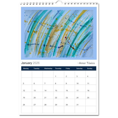 2026 A Year in Paintings Calendar