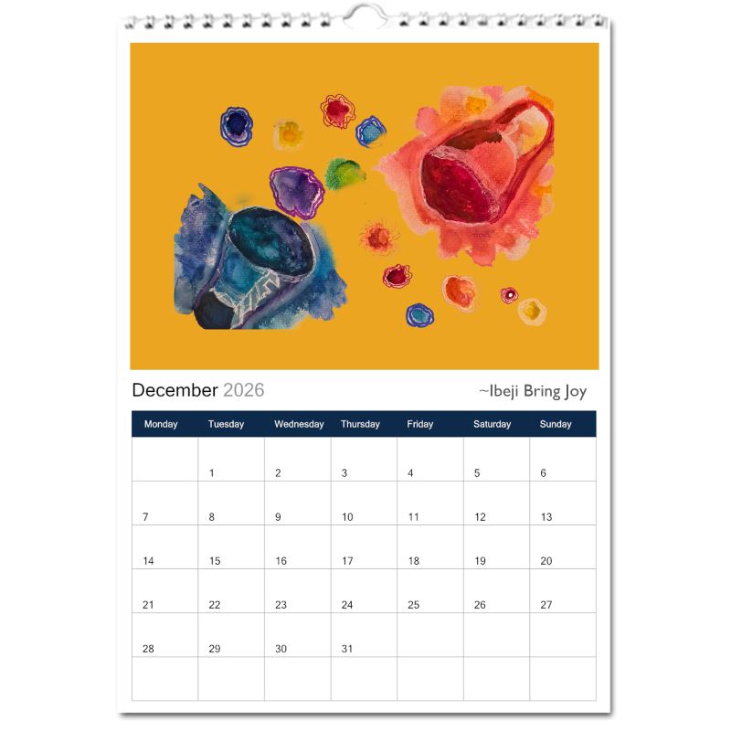 2026 A Year in Paintings Calendar