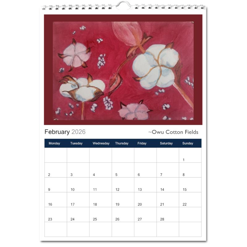 2026 A Year in Paintings Calendar