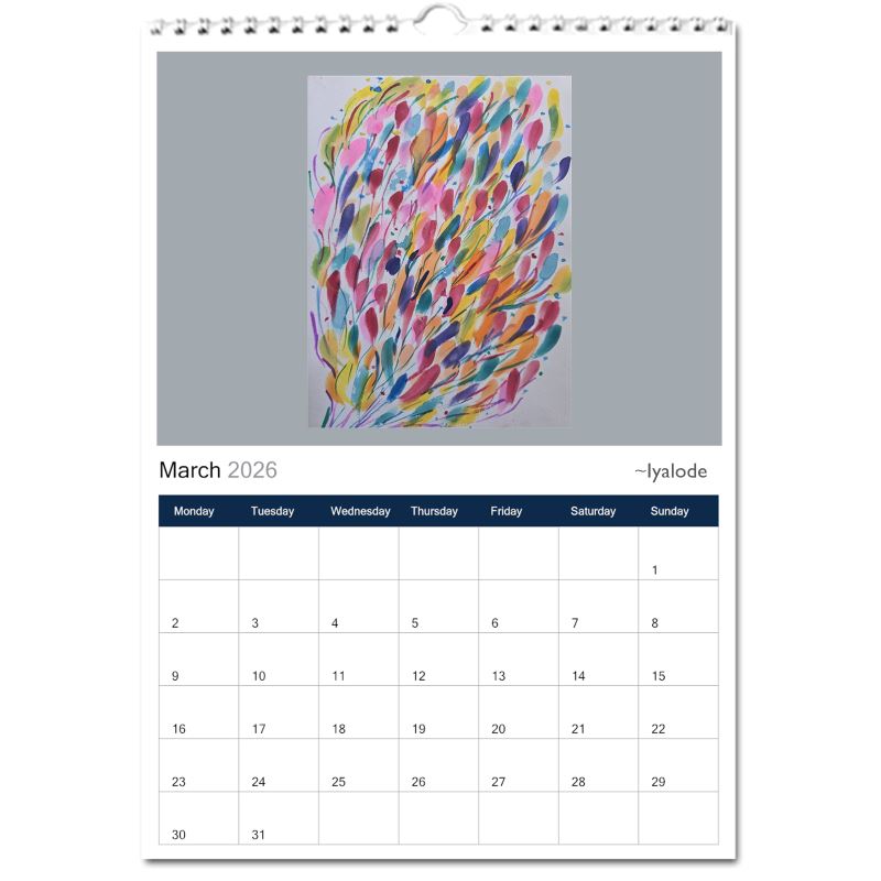 2026 A Year in Paintings Calendar