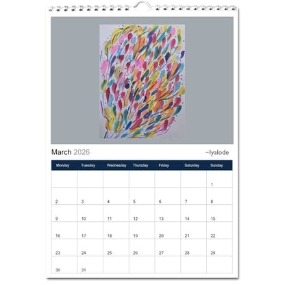 2026 A Year in Paintings Calendar