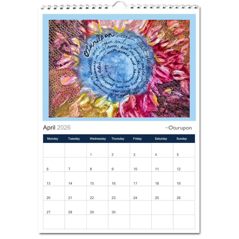 2026 A Year in Paintings Calendar