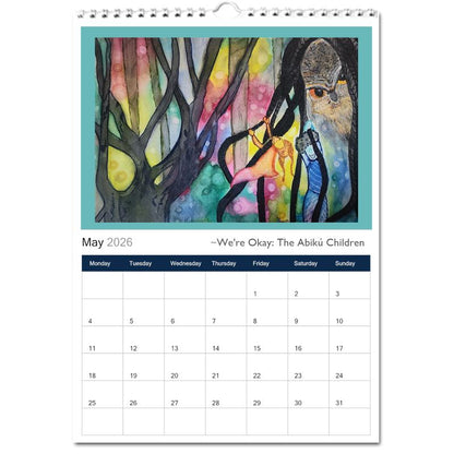 2026 A Year in Paintings Calendar