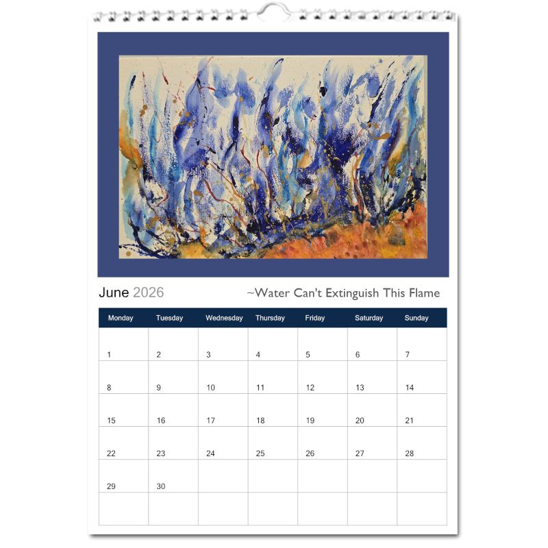 2026 A Year in Paintings Calendar