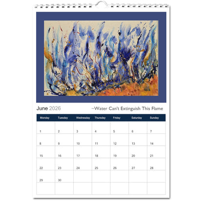 2026 A Year in Paintings Calendar