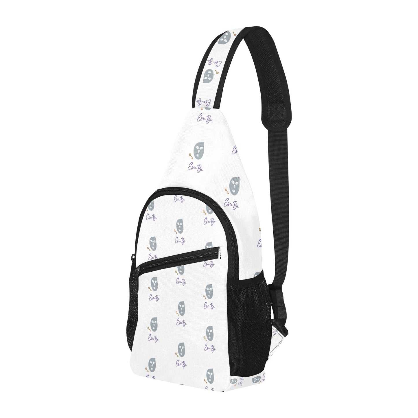 EsuBi White Chest Bag