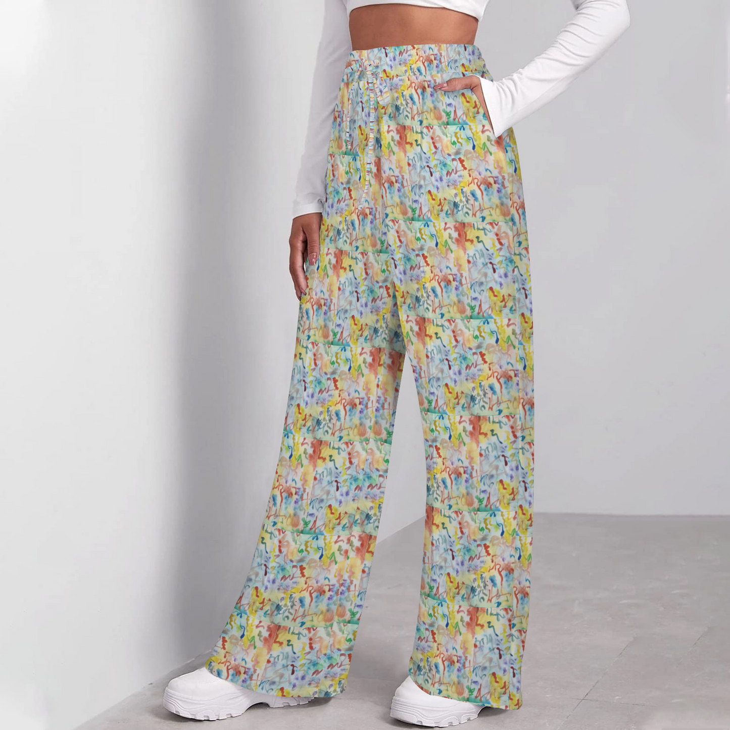 Ẹbọ Wide Leg Sweatpants