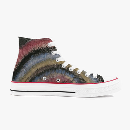 Ogun Speaks High-Top Canvas Shoes