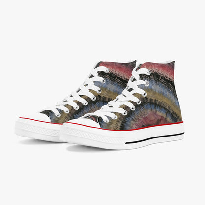 Ogun Speaks High-Top Canvas Shoes