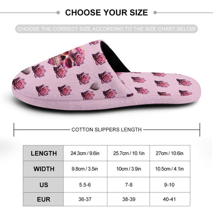 Yewa -Broken Promise Cotton Mop Slippers