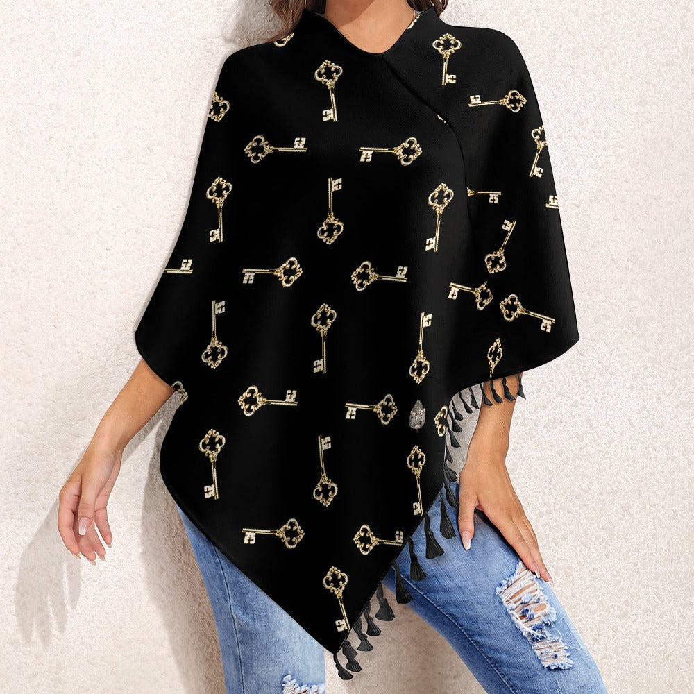 Llave de Eleguá Cape with Fringe