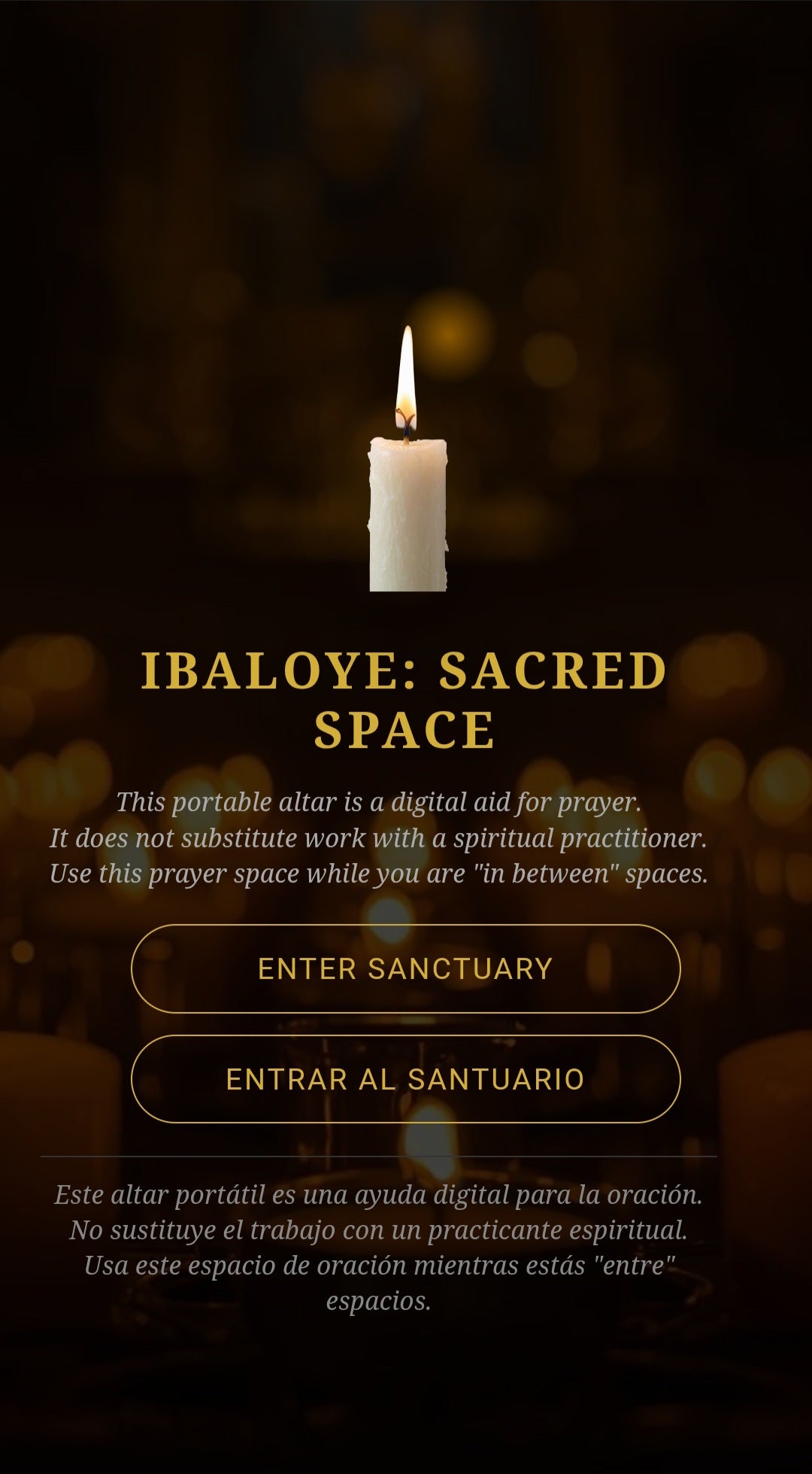 Ibaloye Pocket Altar ($11.11 price until February 5th; Regular price $21)