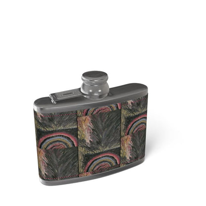 Ogun Speaks Leather Flask